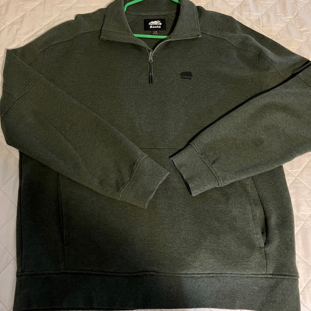Roots fleece 3/4 zip